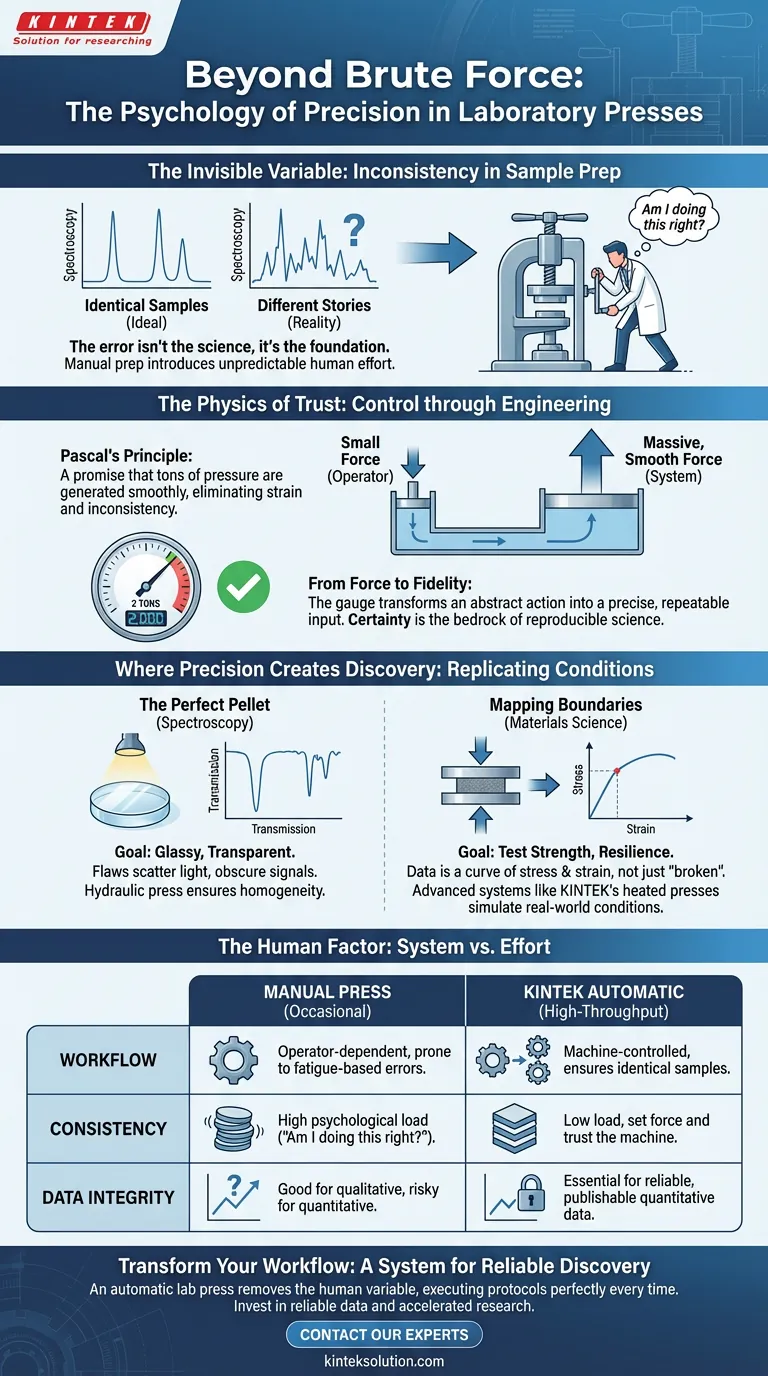 Beyond Brute Force: The Psychology of Precision in Laboratory Presses Visual Guide