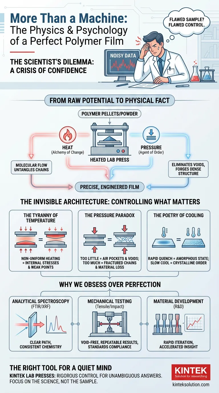 不仅仅是一台机器：完美聚合物薄膜的物理学与心理学 图解指南