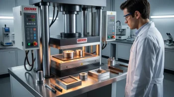 Del Caos al Control: El Poder Oculto de una Prensa de Laboratorio Calentada