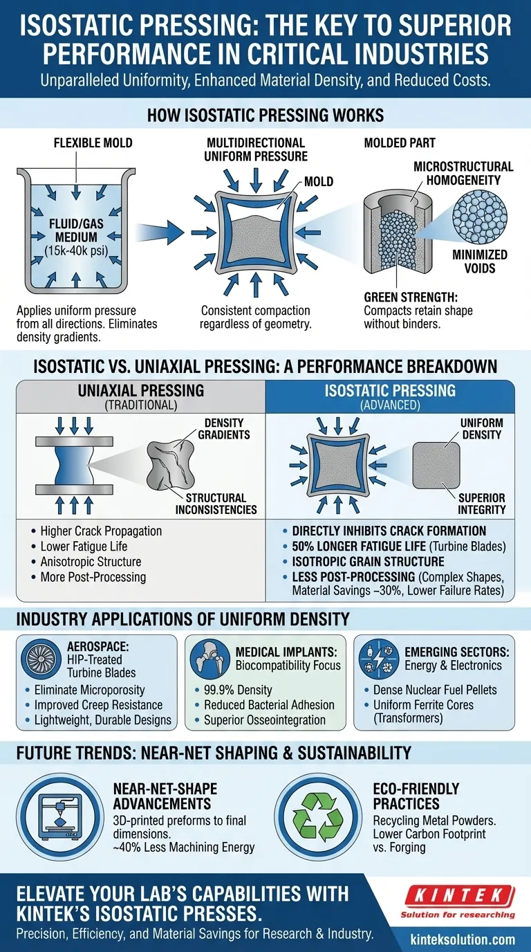 How Isostatic Pressing Delivers Superior Performance in Critical Industries Visual Guide