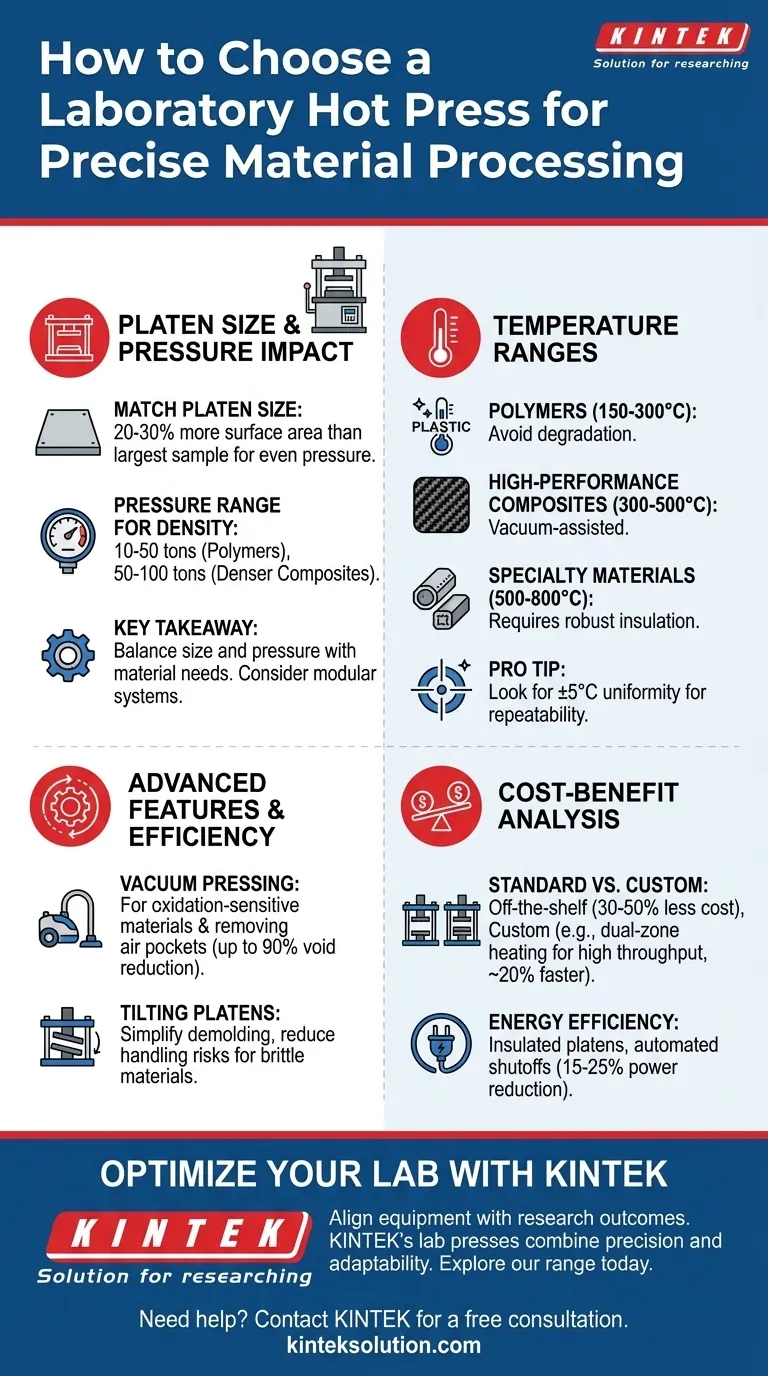 How to Choose a Laboratory Hot Press for Precise Material Processing Visual Guide