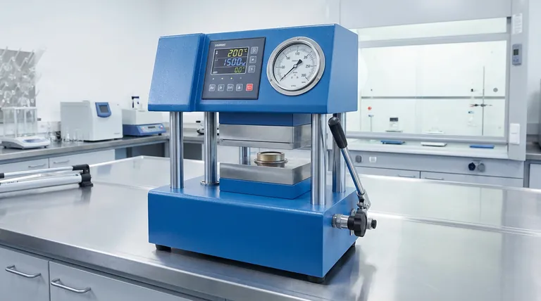 Quais são algumas das caraterísticas notáveis das prensas de laboratório de alta qualidade?Precisão, controlo e fiabilidade para o seu laboratório