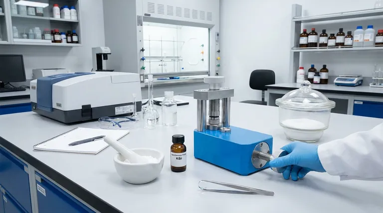 С какой целью в лаборатории изготавливают гранулы KBr?Достижение высокой чувствительности ИК-Фурье анализа для получения точных результатов