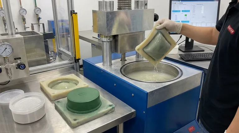 湿袋工艺在冷等静压中是如何工作的?实现均匀粉末压实,制造优质零件