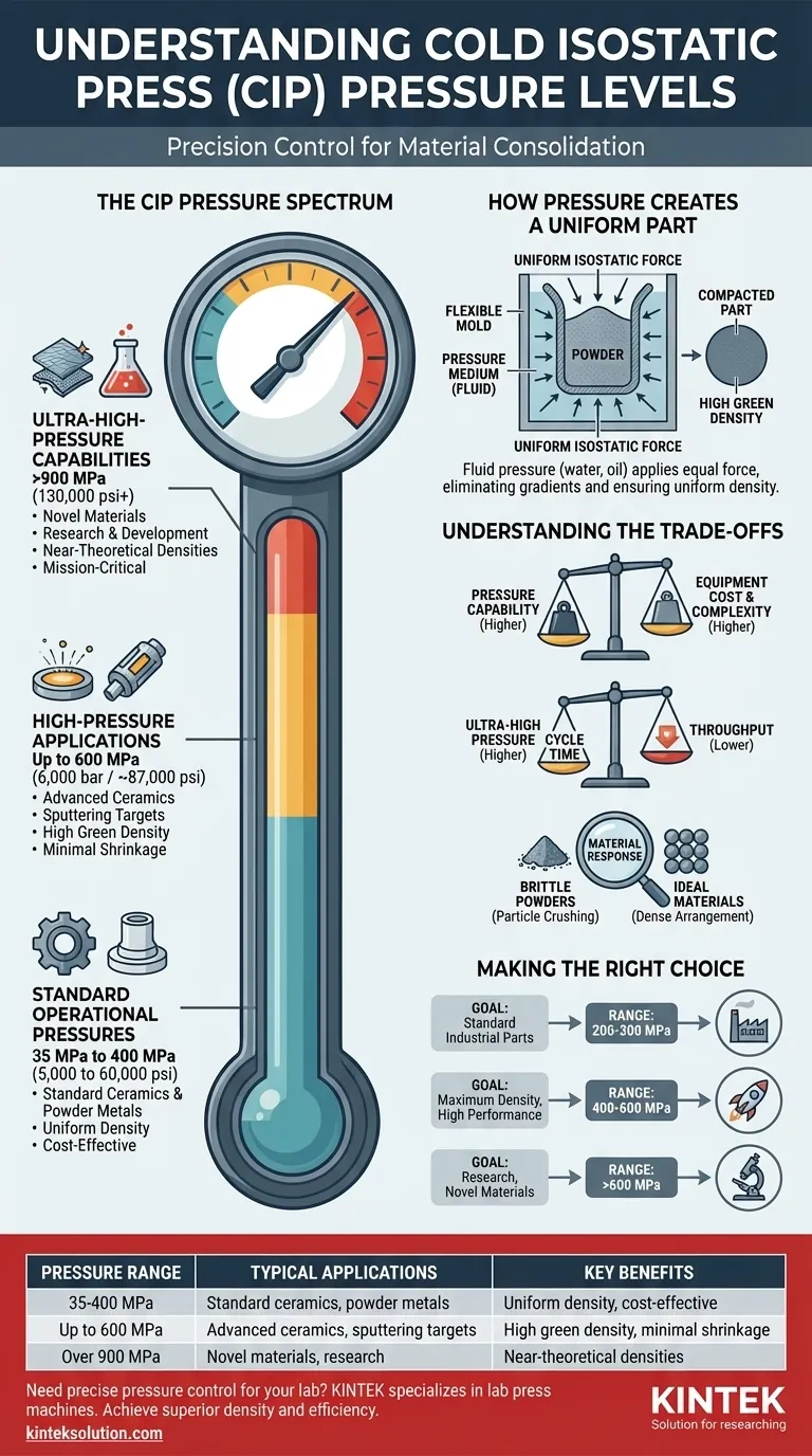 Какие уровни давления могут быть достигнуты в холодных изостатических прессах?Разблокировать обработку материалов высокой плотности Визуальное руководство