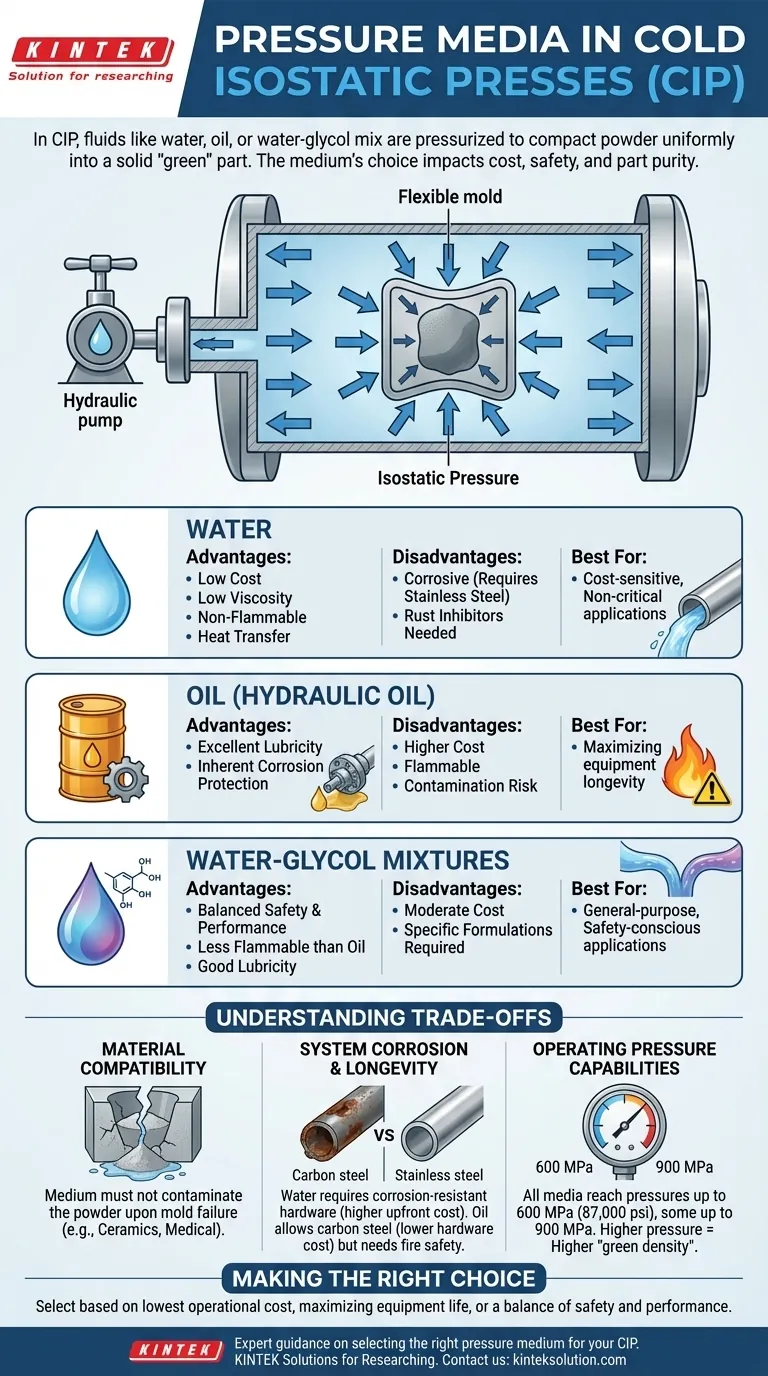 Welche Druckmedien werden in kaltisostatischen Pressen verwendet?Optimieren Sie Ihren CIP-Prozess mit der richtigen Flüssigkeit Visuelle Anleitung