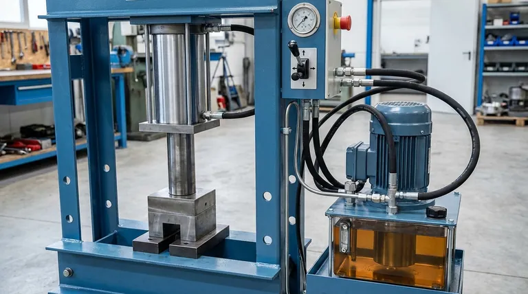 Was sind die wichtigsten Bestandteile einer hydraulischen Presse? Wesentliche Teile für die Kraftmultiplikation