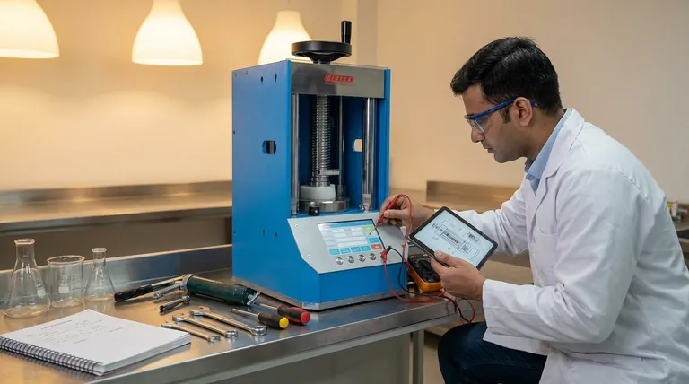 Como obter suporte técnico para uma Prensa de Laboratório? Garanta solução rápida de problemas e peças confiáveis