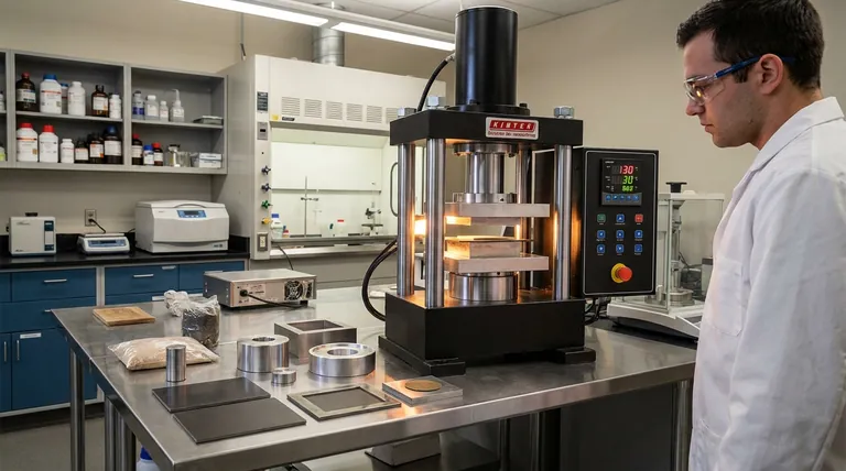 What are the primary applications of heated lab presses? Essential for Material Testing and Sample Prep