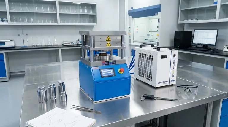 Welche Merkmale gewährleisten die Präzision von Laborpressen? Erzielen Sie eine konsistente, zuverlässige Probenvorbereitung