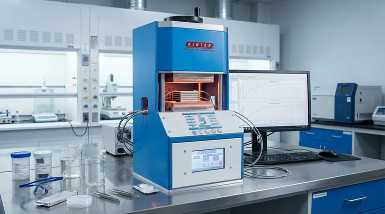 加熱油圧プレスの中核機能は何ですか?高密度全固体電池の実現