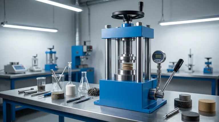 4本柱油圧プレスの能力とは?ラボや生産ラインで精度とパワーを実現