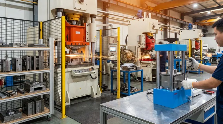 Come vengono utilizzate le presse idrauliche nella produzione? Sblocca la precisione ad alta forza per il tuo laboratorio