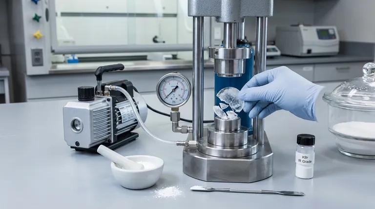 KBrペレットが壊れやすい主な原因と、その解決策は何ですか?耐久性のあるペレットのために真空をマスターする