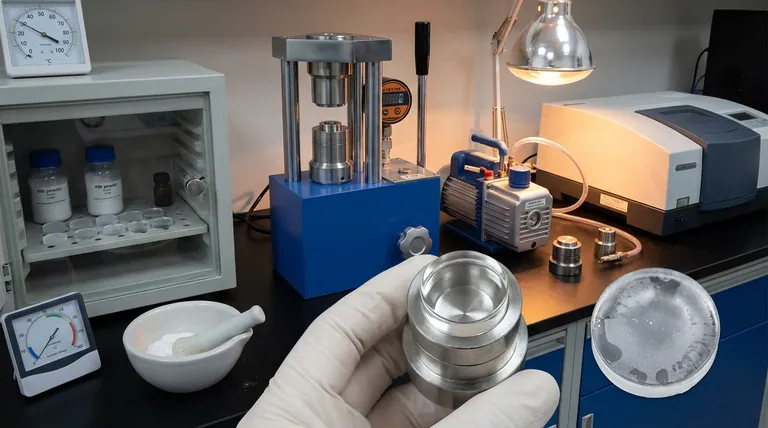 Por que uma pastilha de KBr pode ficar turva com o tempo? Evite umidade e dispersão para obter espectros de IV claros