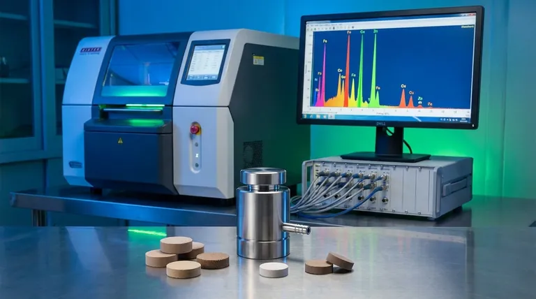 Como um instrumento de fluorescência de raios-X de energia dispersiva (ED-XRF) analisa a radiação emitida para identificar elementos? Desbloqueie uma Análise Elementar Precisa