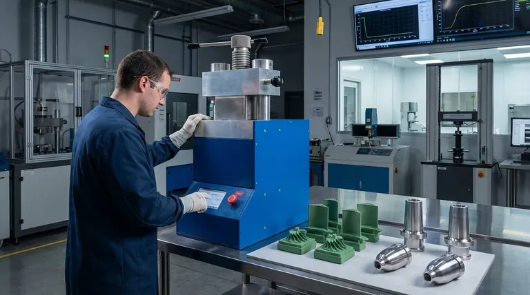 航空宇宙産業では、コールド等方圧プレス(CIP)はどのように使用されていますか?高性能部品の均一な密度を実現