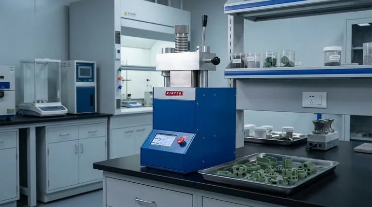 Qual è lo scopo progettuale delle presse isostatiche a freddo (CIP) elettriche da laboratorio in termini di dimensioni e pressione? Ottenere una densità uniforme in forme complesse