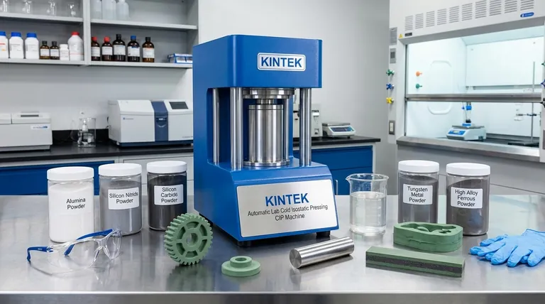電動ラボ用コールドアイソスタティックプレス(CIP)で圧縮できる材料の種類は何ですか? 金属、セラミックスなどの均一な密度を実現