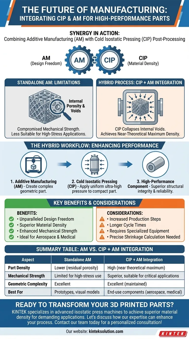 CIPと他の製造技術の統合に関する将来のトレンドは何ですか？高密度で複雑な3Dプリント部品の実現 ビジュアルガイド