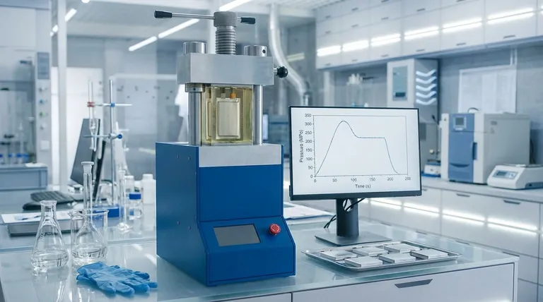 Qual é o papel específico de uma prensa isostática na densificação de baterias de estado sólido? Alcançar Contato Perfeito entre Camadas