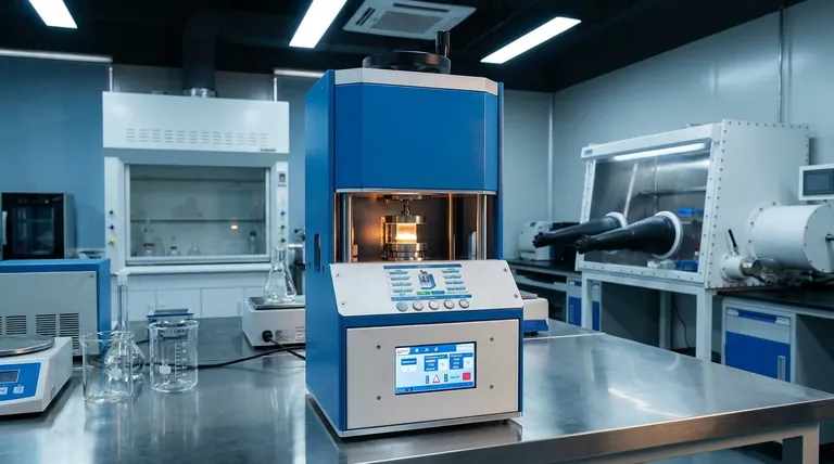 Qual è il vantaggio unico di un forno a pressa a caldo? Ottenere densità e conducibilità superiori nella sintesi di elettroliti