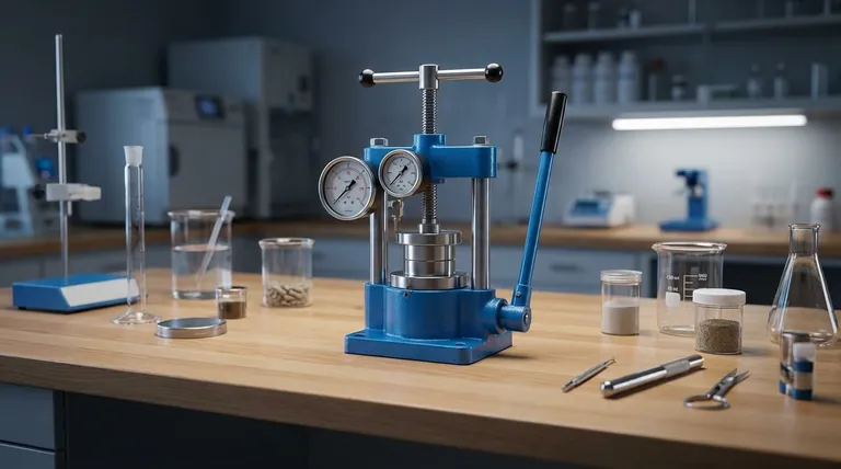 ما هي السمات الرئيسية لمكابس الحبيبات الهيدروليكية اليدوية؟ اكتشف حلول المختبرات متعددة الاستخدامات لإعداد العينات