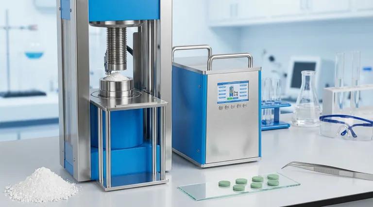 Qual è la funzione di una pressa da laboratorio di precisione nella formazione di pellet di elettrolita Li7La3Zr2O12 (LLZO) dalla polvere? Dai forma alla tua ricerca sulle batterie allo stato solido