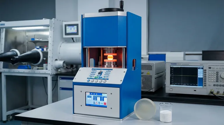 Quali sono i principali vantaggi dell'utilizzo della pressatura a caldo a induzione rapida per LLZO? Ottenere elettroliti allo stato solido densi e sicuri