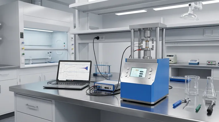 全固体電池の電気化学的性能試験中に、連続的かつ精密なスタック圧を印加する必要があるのはなぜですか?