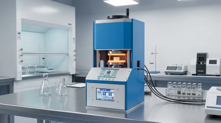 Quali vantaggi offre una pressa da laboratorio riscaldata? Ottenere una densificazione superiore per la scienza dei materiali