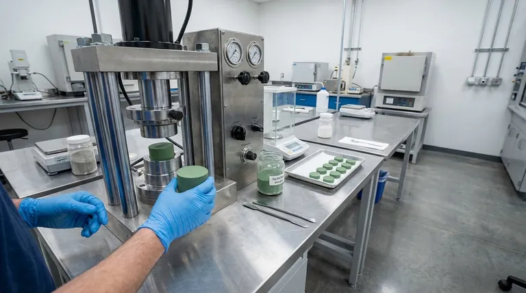 Qual è il ruolo iniziale di una pressa uniassiale nel processo di formatura delle ceramiche NaSICON? Una guida alla compattazione efficace delle polveri