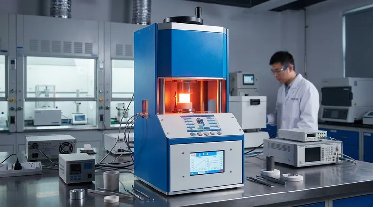 Quali sono i principali vantaggi dell'utilizzo di un sistema di pressa a caldo, in particolare lo Sintering al Plasma di Scintilla (SPS), per la sintesi di materiali rispetto ai metodi convenzionali di reazione allo stato solido basati su forno? Ottenere