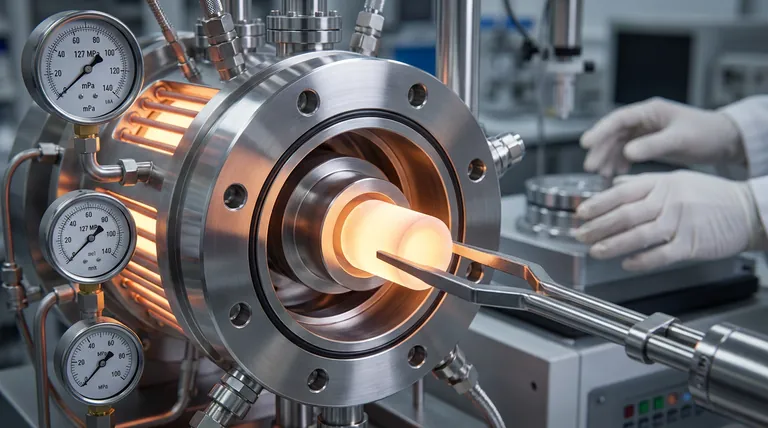 Qual è il vantaggio principale dell'utilizzo di un processo di post-trattamento con pressa isostatica a caldo (HIP) per gli elettroliti allo stato solido Al-LLZ? Raggiungere una densità e una purezza quasi perfette