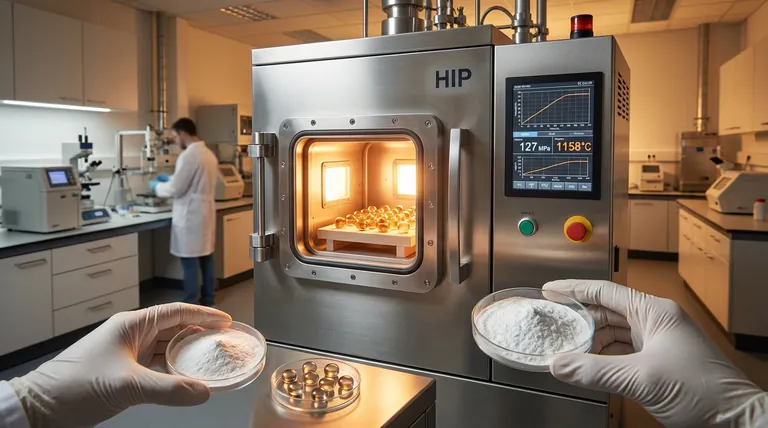 Perché un breve trattamento di pressatura isostatica a caldo (HIP) è considerato una strategia efficiente per gli elettroliti Al-LLZ?