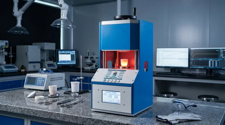 Qual è lo scopo dell'utilizzo di un processo di pressatura a caldo a induzione rapida per la fabbricazione di pellet LLZO? Raggiungere una densità >99% per batterie allo stato solido più sicure