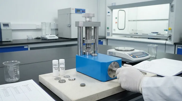 Qual è la funzione principale di una pressa idraulica da laboratorio durante l'assemblaggio sperimentale e il test delle batterie allo stato solido? Ottenere una conduttività ionica superiore