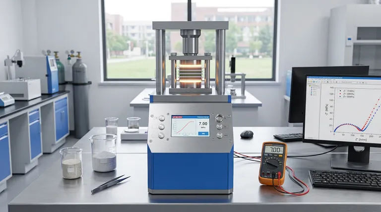 Perché il controllo preciso della pressione (da 1,5 MPa a 7,0 MPa) è importante per la ricerca sulle batterie a stato solido? Ingegnerizzare interfacce elettrochimiche superiori