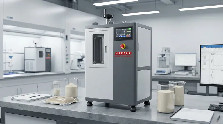 황화물 고체 전해질의 밀도 향상 공정에서 온간 등방압착기(WIP)의 작동 원리는 무엇인가요? 우수한 밀집도 달성