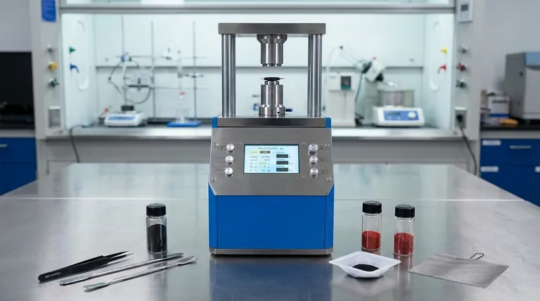 Perché una pressa da laboratorio è essenziale per la fabbricazione del catodo ad aria in una batteria litio-aria? Sblocca le massime prestazioni della batteria