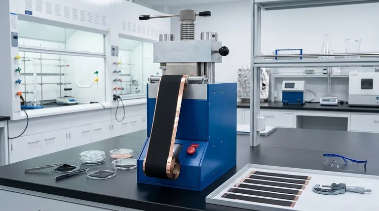 Qual è lo scopo principale dell'utilizzo di una pressa da laboratorio per compattare gli elettrodi Li4Ti5O12? Ottenere elettrodi per batterie ad alte prestazioni