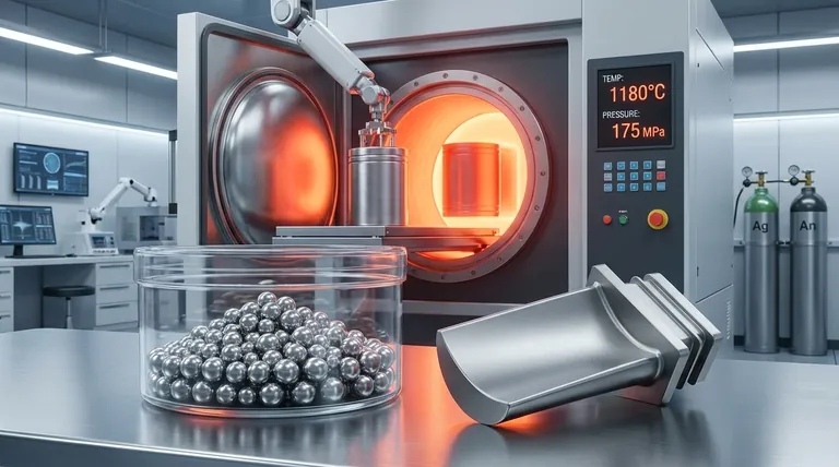 熱間等方圧接(HIP)プロセスにおいて、高度に球形のIN718合金粉末の使用が重要なのはなぜですか?最大密度と性能を確保する