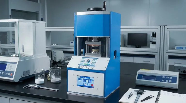 ポリマー/無機フィラー複合固体電解質の作製に実験用加熱プレスを使用する利点は何ですか?高密度で高性能な電解質を実現