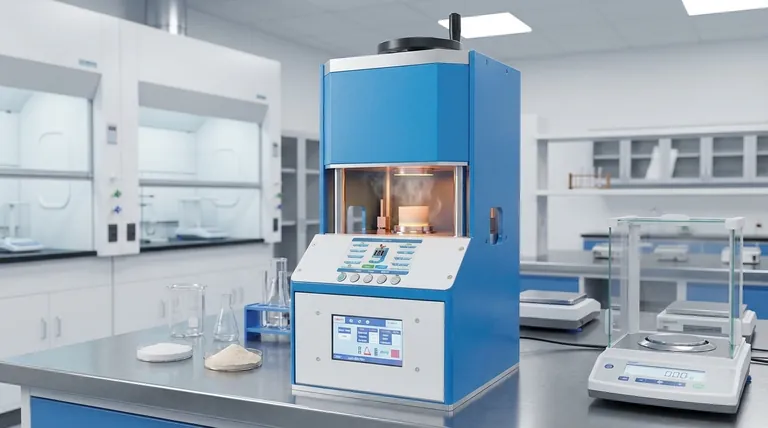 Perché una pressa da laboratorio riscaldata è essenziale per il processo di pre-trattamento della sinterizzazione a freddo delle ceramiche BZY20? Sblocca una densità superiore con l'accoppiamento forza-calore