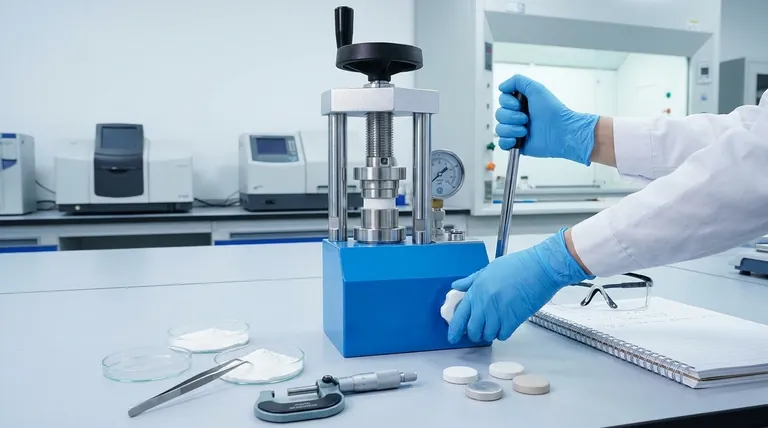 固体電解質ペレットの成形時に500 MPaのような高圧が印加されるのはなぜですか?イオン伝導率とバッテリーの安全性を最大化するため