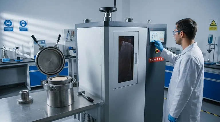 Come contribuisce la compattazione ad alta pressione alle membrane di elettroliti solidi? Sblocca prestazioni e sicurezza al top