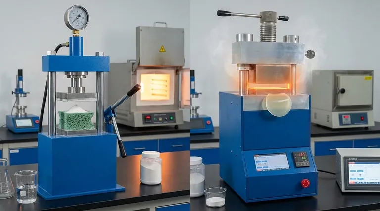 Quali sono le principali differenze e i vantaggi delle apparecchiature di pressatura CSP? Ottenere una densificazione superiore con meno calore
