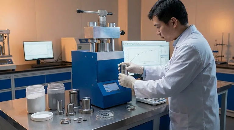 Perché la pressatura a freddo è un punto di riferimento per metodi avanzati come SPS? La chiave per isolare i veri benefici della sinterizzazione