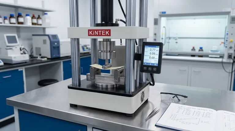 Come può una pressa da laboratorio valutare i film LLZO? Validare l'integrità meccanica per batterie allo stato solido più sicure