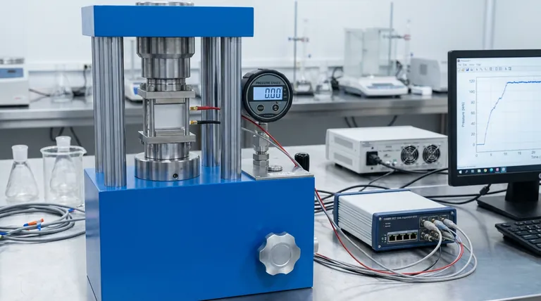 Qual è la funzione di un sistema di controllo attivo della pressione? Garantire un ciclo stabile per le batterie completamente allo stato solido
